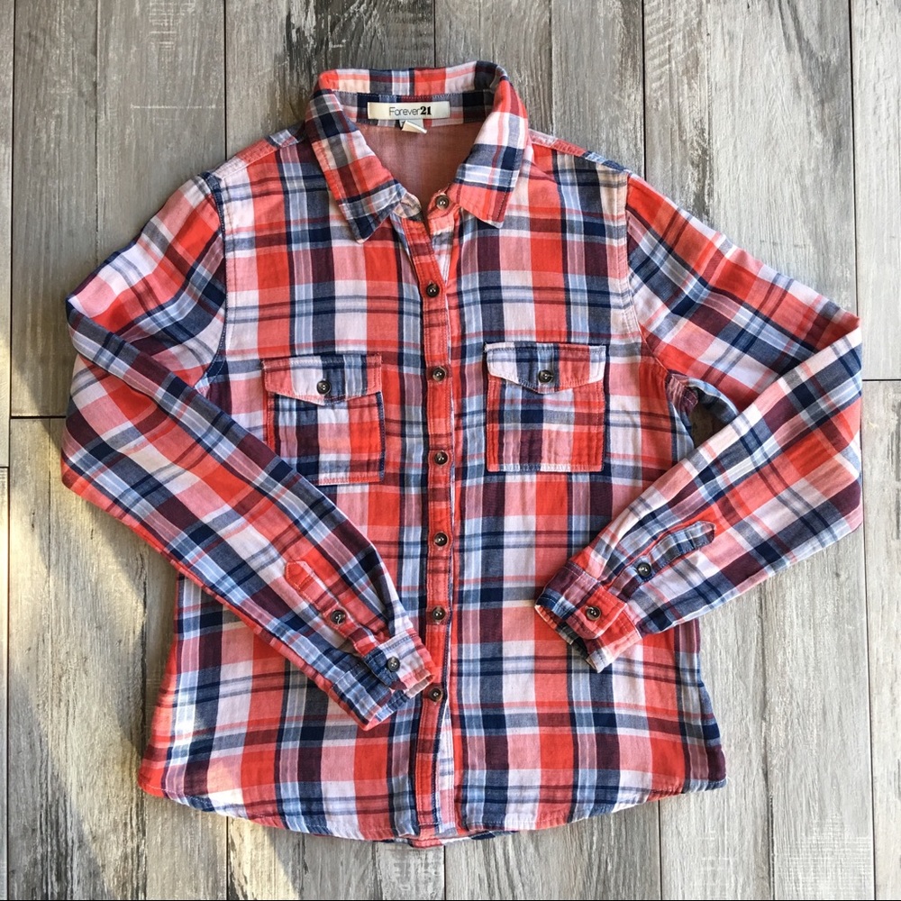 Forever 21 Plaid Shirt